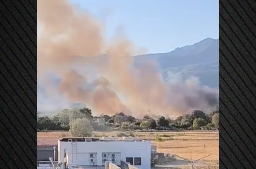  Φωτιά στον Ήφαιστο Κομοτηνής- 112 για ετοιμότητα (vid)