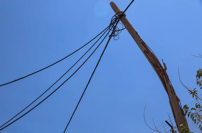  Υμηττός: Έσπασε κολώνα ηλεκτροδότησης-Κυκλοφοριακές ρυθμίσεις