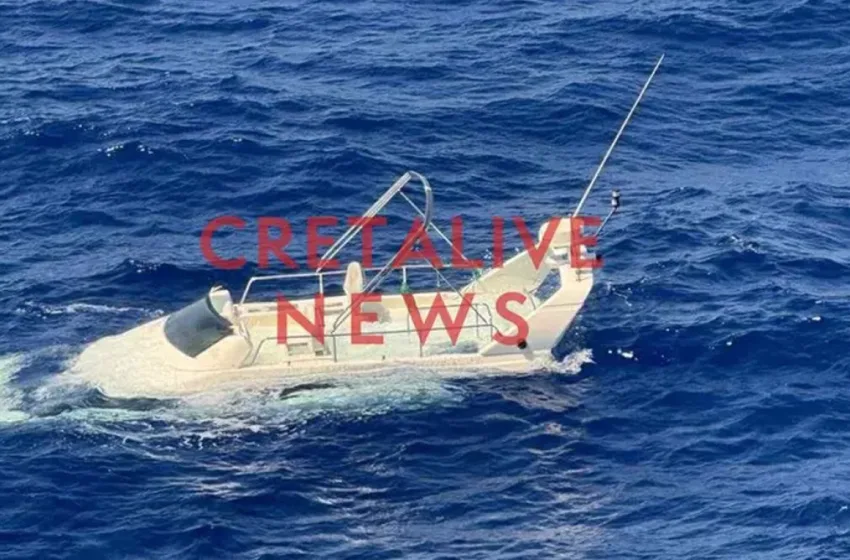  Απόστολος Λύτρας: Προσάραξε σε ξέρα και βυθίστηκε το σκάφος του στη Σαντορίνη (εικόνες)