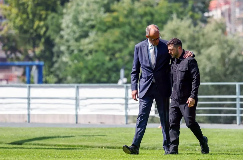  Μερτς:”Η Ευρώπη στηρίζει Ζελένσκι”-Τι μεταδίδουν τα αμερικανικά ΜΜΕ για την τηλεδιάσκεψη