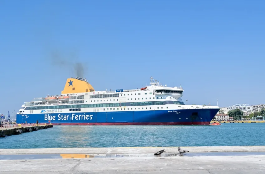  Αναχώρησε το Blue Star Μύκονος- Δίωρη ταλαιπωρία για τους επιβάτες