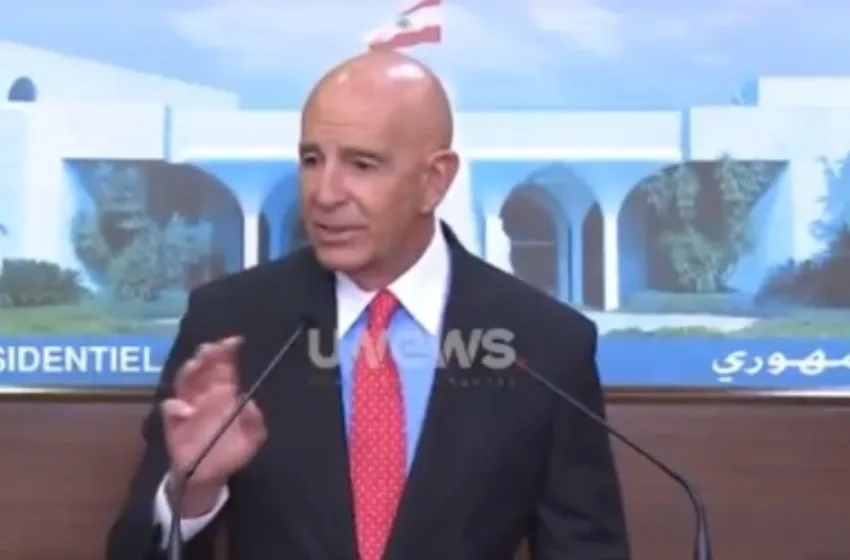  Απεσταλμένος Τραμπ λέει στους Λιβανέζους δημοσιογράφους να μην κάνουν σαν “ζώα”