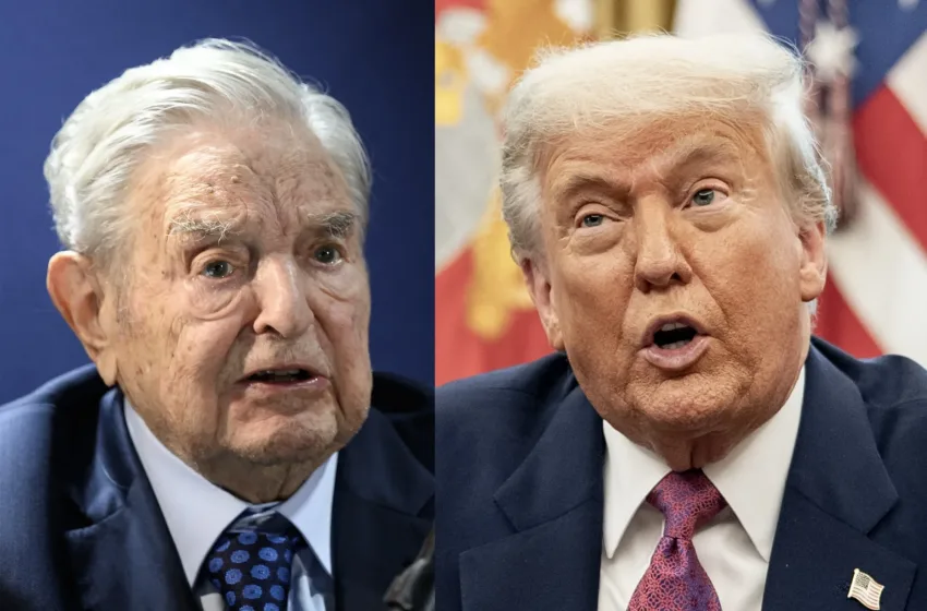trump soros