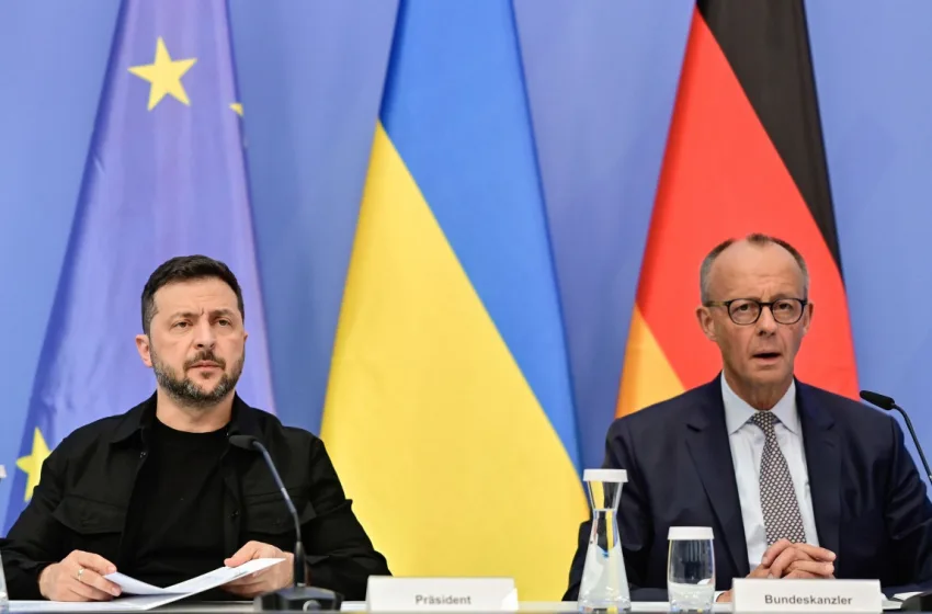  Στην ίδια γραμμή Τραμπ-Ευρωπαίοι ηγέτες- Τι συζητήθηκε στην τηλεδιάσκεψη με τη συμμετοχή Ζελένσκι