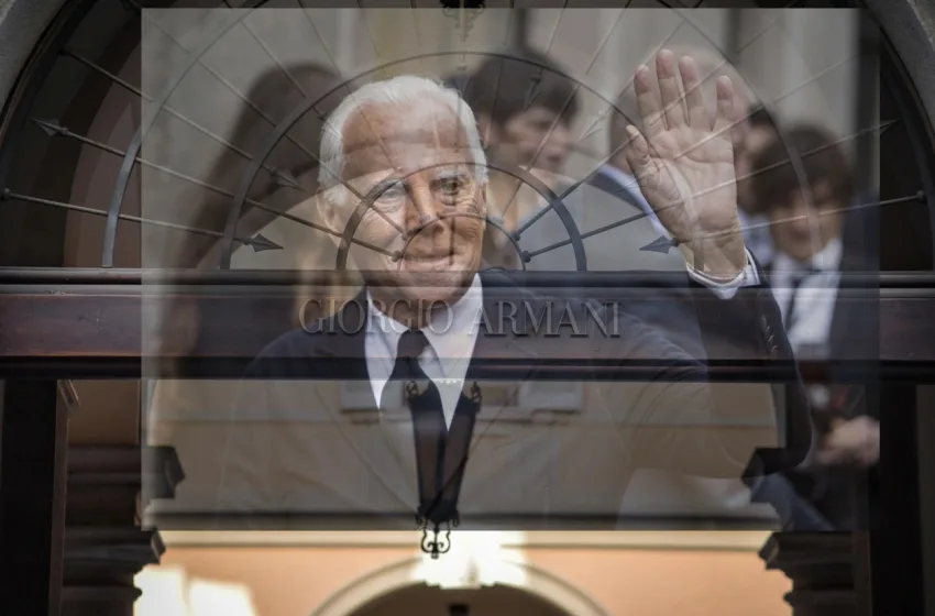  Η αυτοκρατορία Αρμάνι αναζητεί διάδοχο ή διαδόχους… “Για το μόνο πράγμα που μετανιώνω στη ζωή μου… “