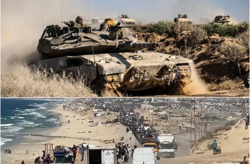  Τα ισραηλινά άρματα σκορπούν τον θάνατο, οι παλαιστίνιοι εγκαταλείπουν τη Γάζα- Εικόνες ολέθρου