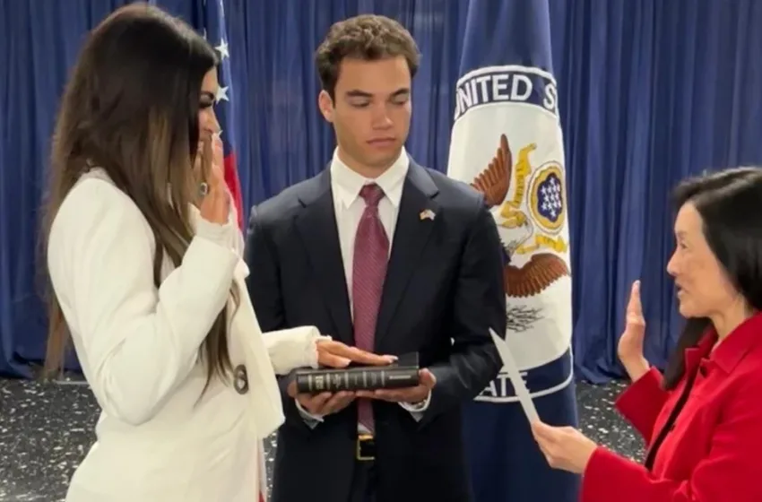  Η Κίμπερλι Γκίλφοϊλ ορκίστηκε νέα πρέσβης των ΗΠΑ στην Αθήνα