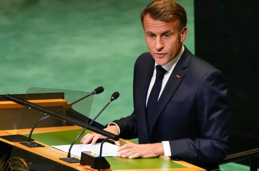  Ο Μακρόν αναγνώρισε το κράτος της Παλαιστίνης- Ο πόλεμος πρέπει να τερματιστεί οριστικά