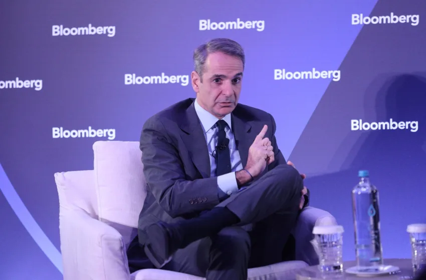  Μητσοτάκης στο Bloomberg: Πολύ πιθανό να έχουμε και φέτος πλεόνασμα