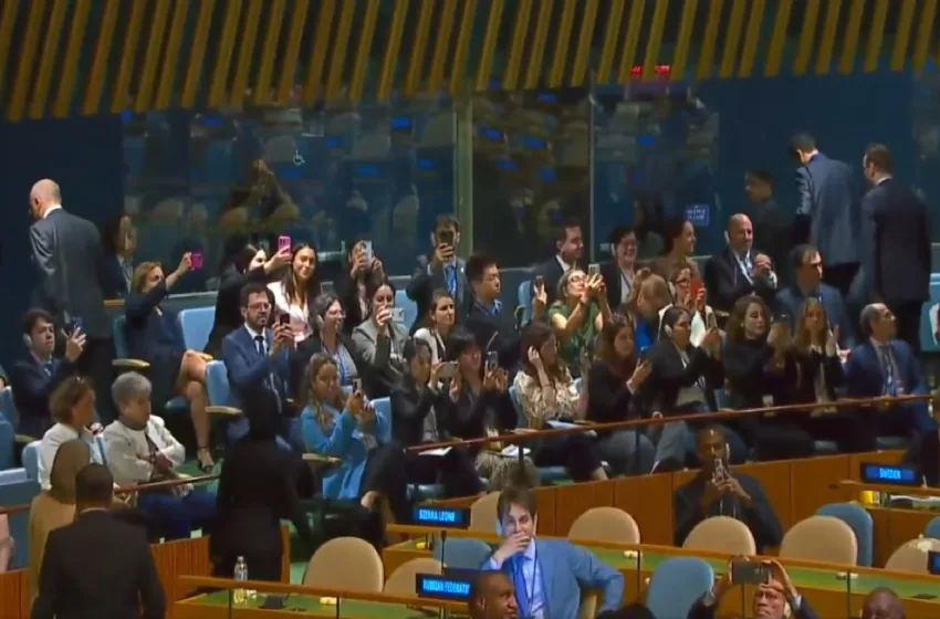  Άδειασε η αίθουσα της Γενικής Συνέλευσης του ΟΗΕ πριν την ομιλία Νετανιάχου (vid)