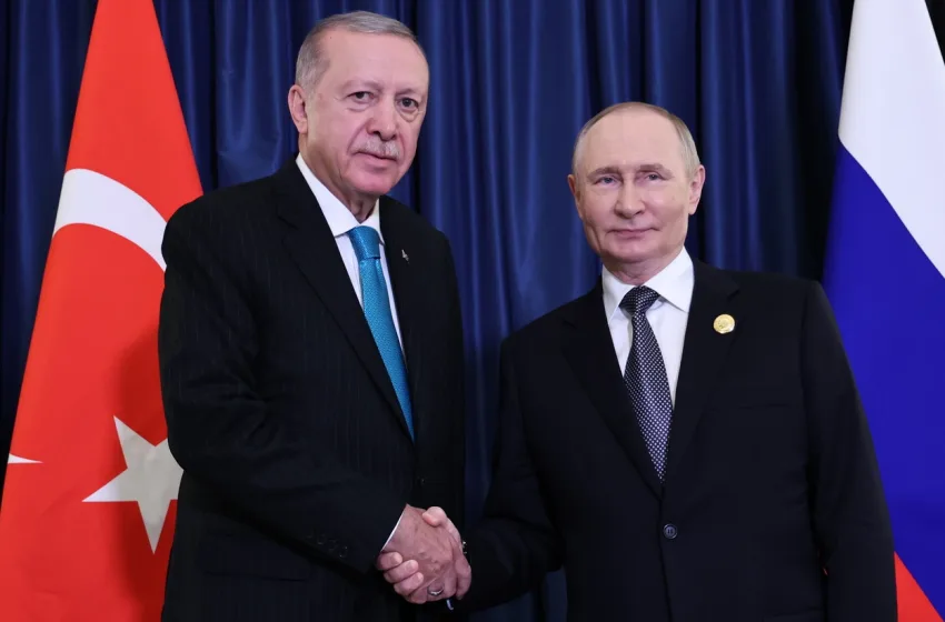  Εγκώμια Πούτιν για τον ρόλο Ερντογάν στις προσπάθειες επίλυσης του ουκρανικού