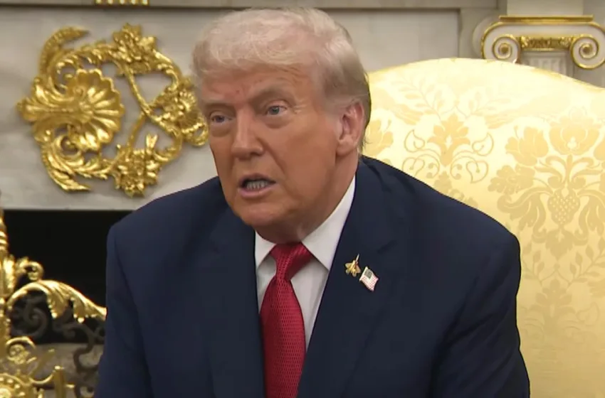  Ο Τραμπ υποδέχτηκε τον Ερντογάν φορώντας καρφίτσα με ένα F-35 (vid)