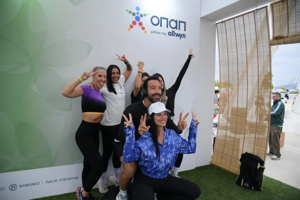 Ένα διήμερο γεμάτο ενέργεια και ευεξία από τον Σάκη Τανιμανίδη και τη Χριστίνα Μπόμπα- Ο ΟΠΑΠ Χρυσός Χορηγός του BeWell Festival 20 6
