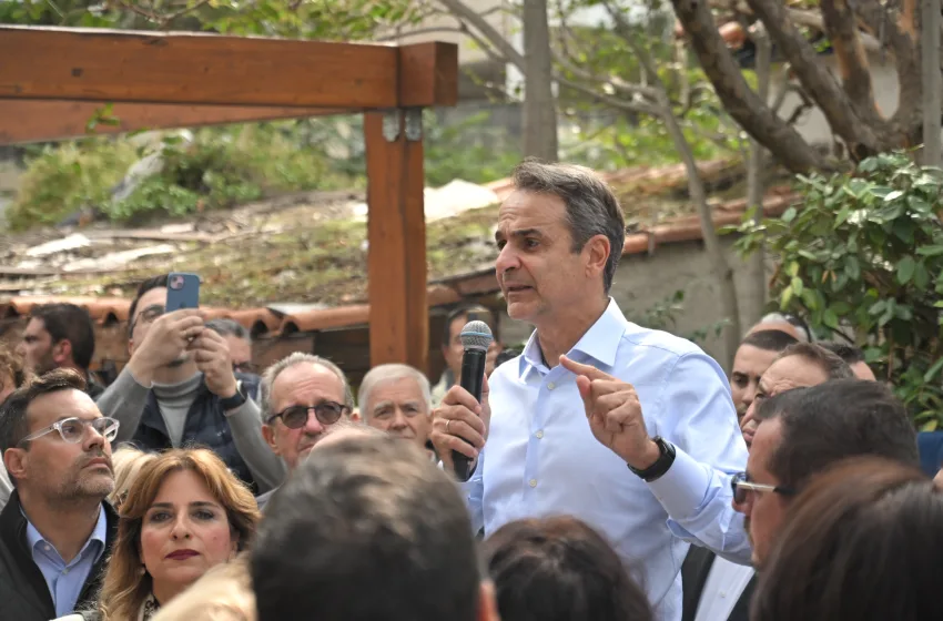  Μητσοτάκης από Μελίσσια: Προσπαθούμε κάθε μέρα να κάνουμε τις ζωές των Ελλήνων καλύτερες