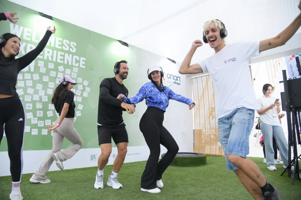 Ένα διήμερο γεμάτο ενέργεια και ευεξία από τον Σάκη Τανιμανίδη και τη Χριστίνα Μπόμπα- Ο ΟΠΑΠ Χρυσός Χορηγός του BeWell Festival 22 8