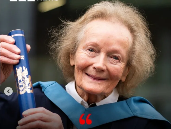  Ποτέ δεν είναι αργά: Στα 90 της χρόνια, πήρε επιτέλους το πτυχίο της