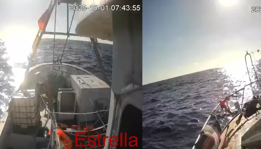  LIVE  Global Sumud Flotilla: Σε ζώνη υψηλού κινδύνου ο διεθνής στόλος με ανθρωπιστική βοήθεια για τη Γάζα