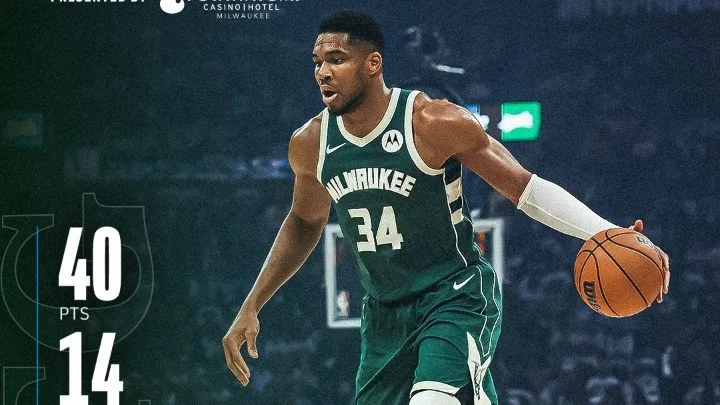  Ο Αντετοκούνμπο άγγιξε το triple-double στην ήττα των Μπακς από τους Καβαλίερς