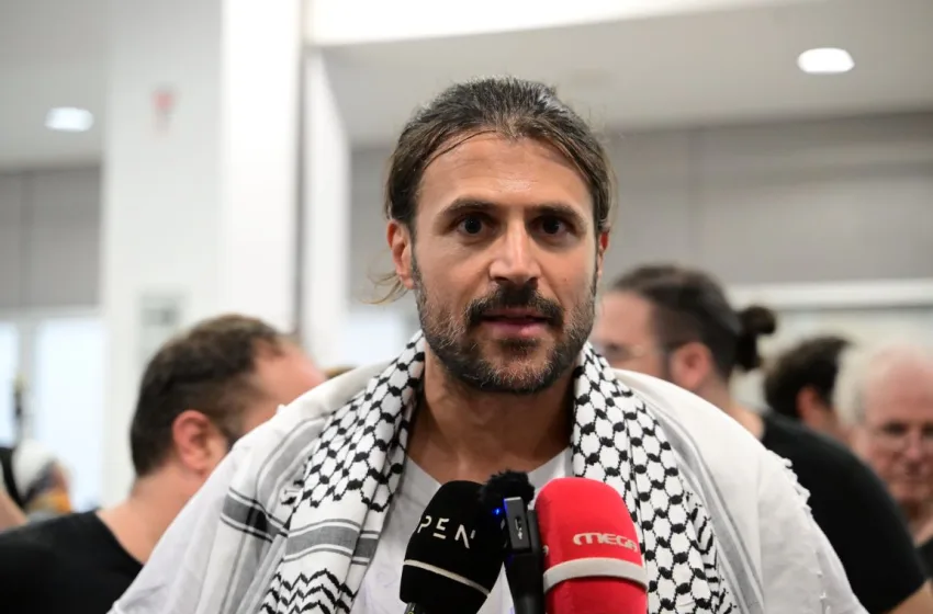  Ιάσονας Αποστολόπουλος: “Μας σημάδευαν με όπλα και μας έφτυναν”- Οι συνθήκες κράτησης στο Ισραήλ