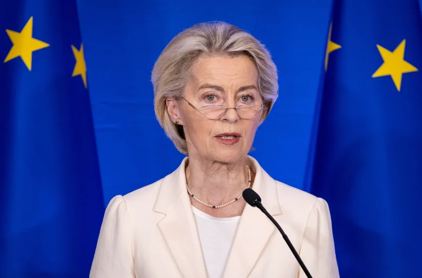  Φον ντερ Λάιεν: Θα αυξήσουμε την πίεση στη Ρωσία