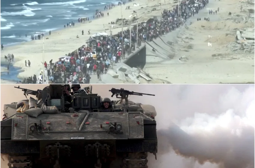  Καραβάνια προσφύγων επιστρέφουν στη Γάζα-Αποσύρεται ο ισραηλινός στρατός-Νετανιάχου: Πλήρης αποστρατιωτικοποίηση