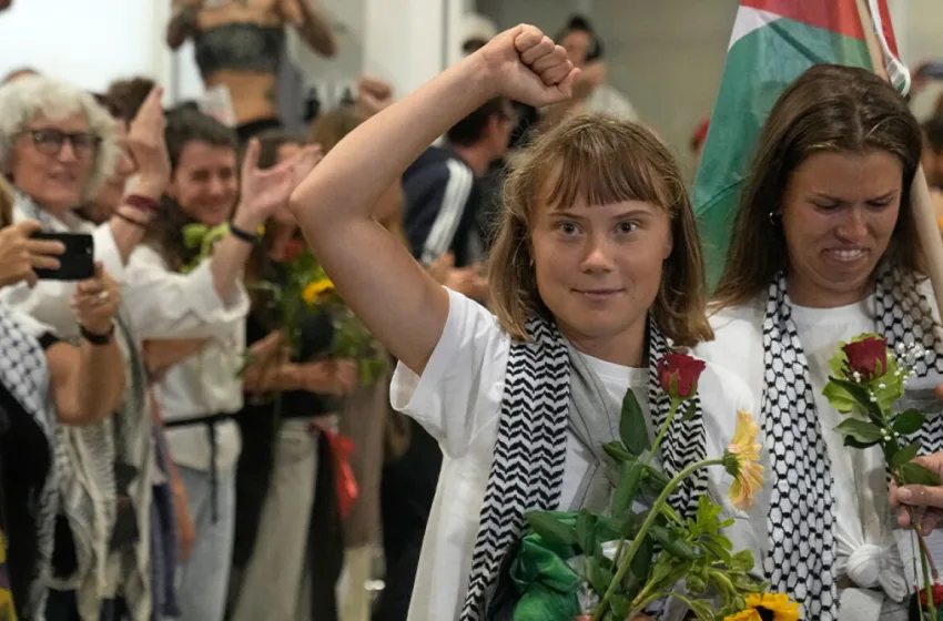  Τούνμπεργκ από “Βενιζέλος”: Μπροστά στα μάτια μας εξελίσσεται μια γενοκτονία