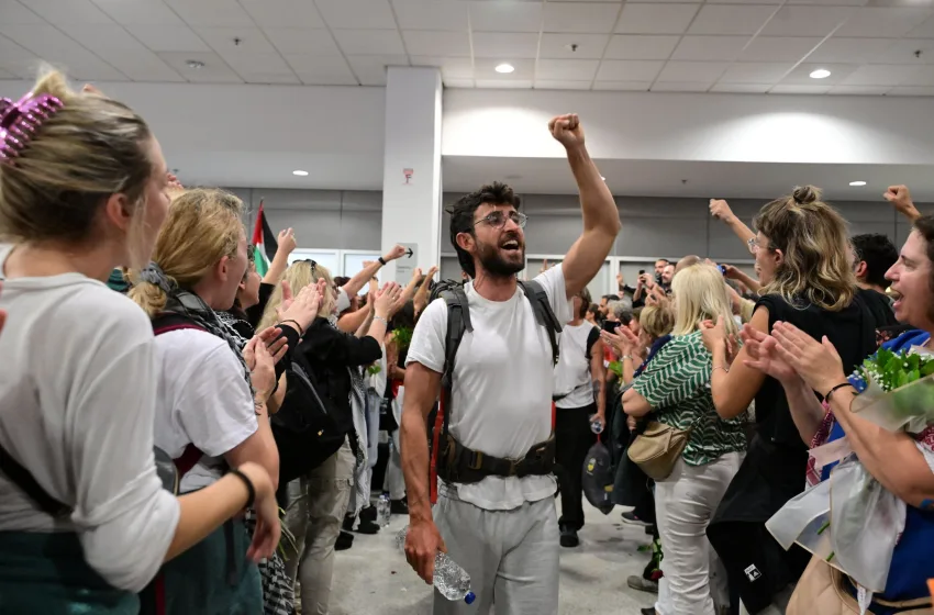 global sumud flotilla ellines aktivistes