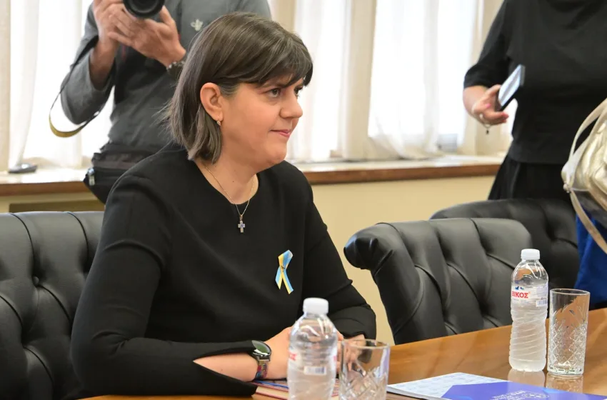  Κοβέσι: Συνέντευξη Τύπου μετά τις συναντήσεις στην Αθήνα-Οι υποθέσεις που ερευνά η Ευρωπαία Εισαγγελέας