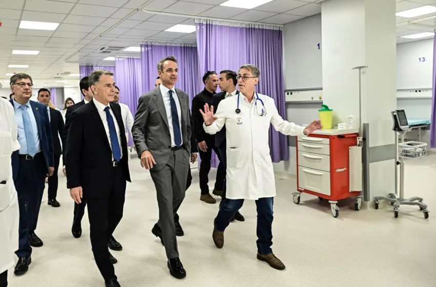  Μητσοτάκης στο Αττικόν: Το ΕΣΥ αλλάζει προς όφελος των ασθενών, των γιατρών και του προσωπικού