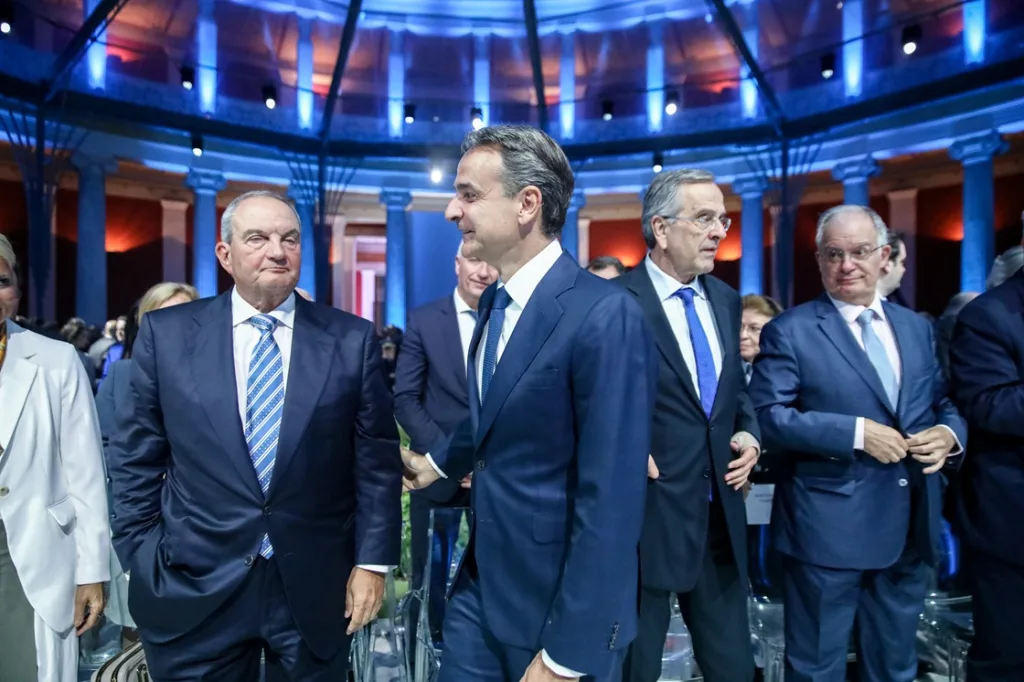 mitsotakis karamanlis samaras