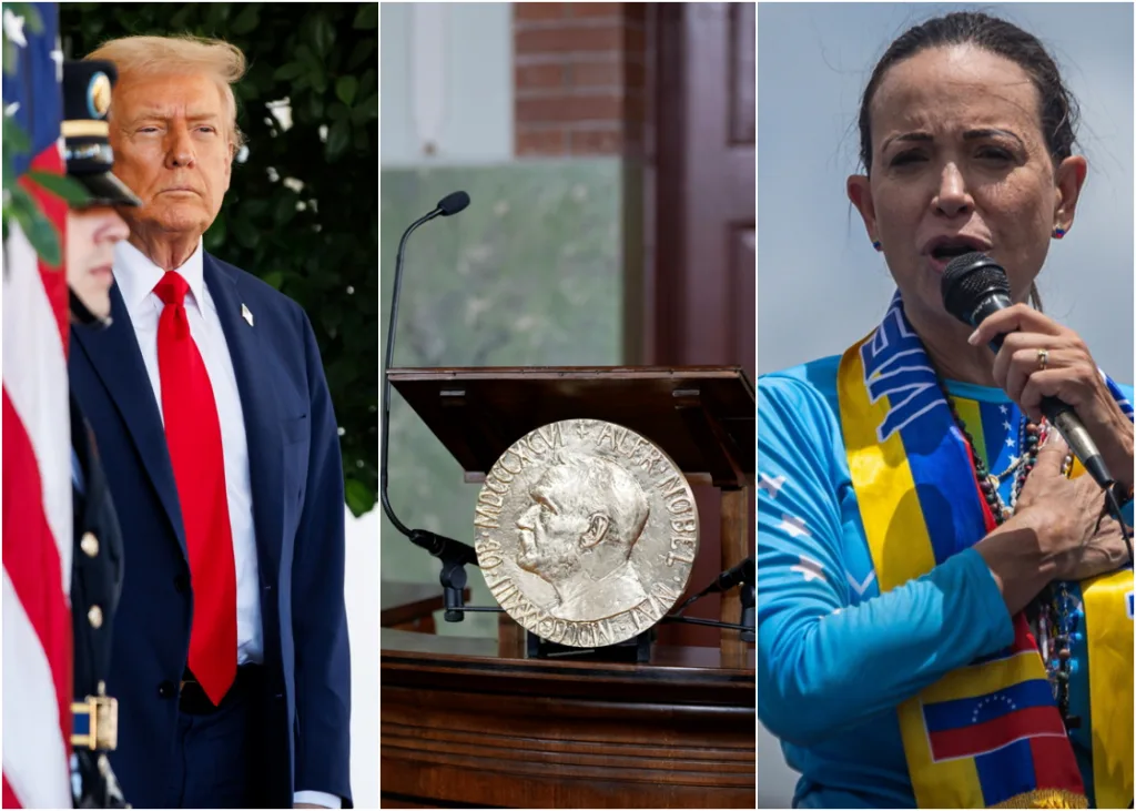 nobel trump machado