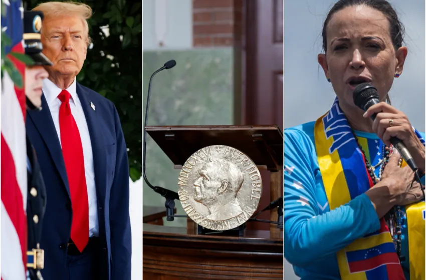 nobel trump machado