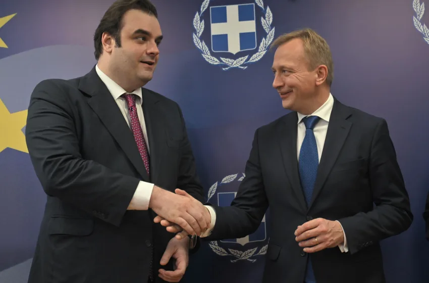  Συνάντηση Πιερρακάκη-Σεράφιν: Η Ελλάδα πιστεύει σε μια Ευρώπη που εμπνέει εμπιστοσύνη και σταθερότητα