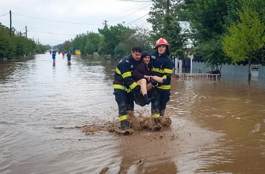 romania floods