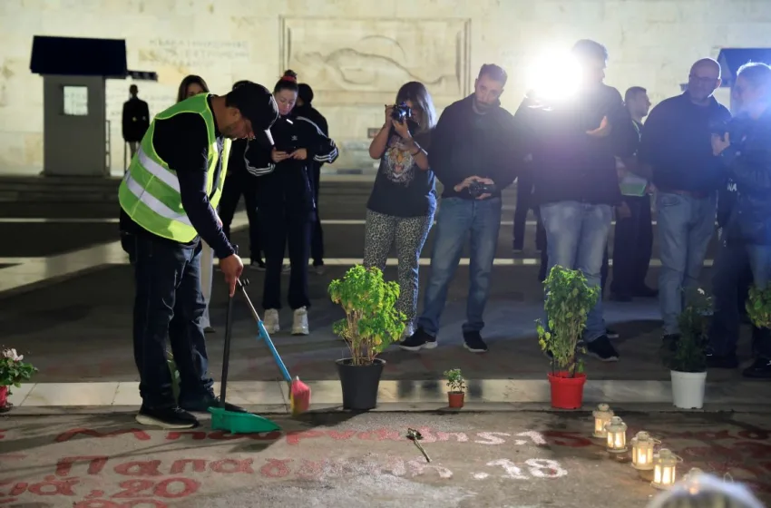  Στο Σύνταγμα μαζί με την Κωνσταντοπούλου ο Ρούτσι – Ισχυρές αστυνομικές δυνάμεις
