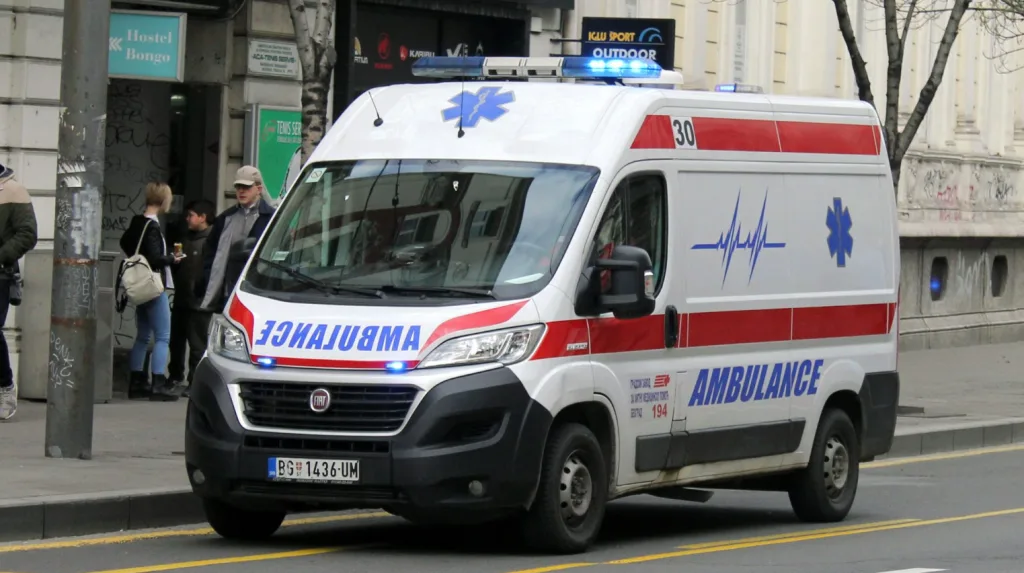 serbian ambulance
