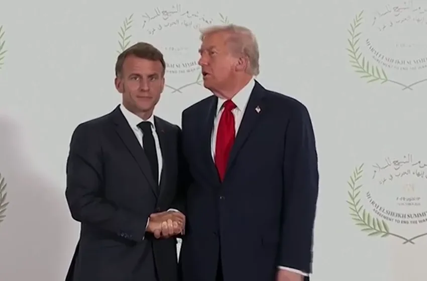 trump macron