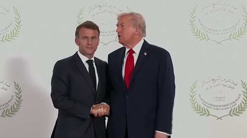 trump macron