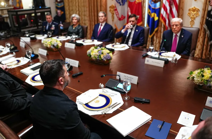  Axios: Ο Τραμπ μίλησε σκληρά στον Ζελένσκι για τους Τόμαχοκ και έκοψε απότομα τη συζήτηση