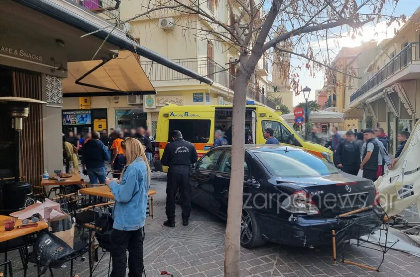  Χανιά: Ποινή 14 μηνών σε 76χρονο οδηγό, που έπεσε πάνω σε 3 γυναίκες σε καφετέρια