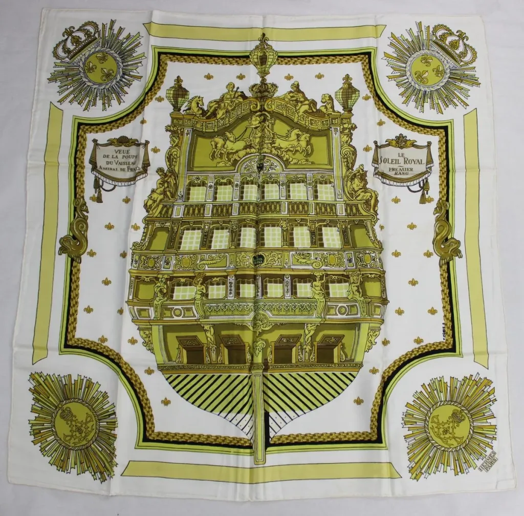 Λευκό μεταξωτό μαντήλι Ermes e1760719280893