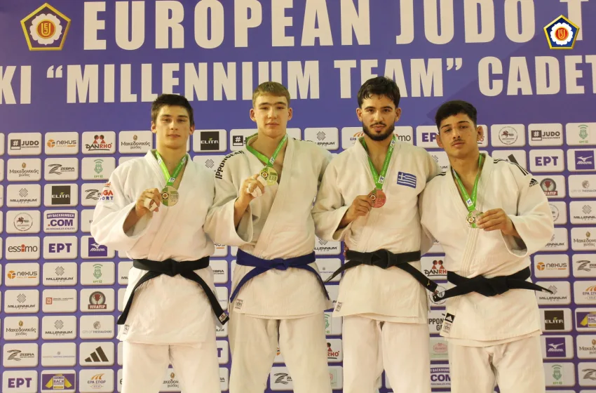  “Χάλκινοι” Μπουντανιώτης και Κωστελίδης στο Πανευρωπαϊκό Κύπελλο Τζούντο-Ασημένιο για Ιωσηφίδου
