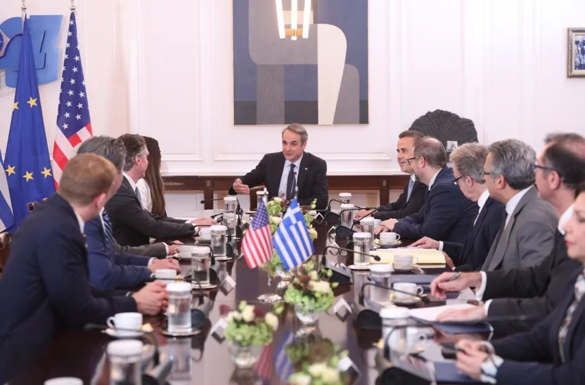  Μητσοτάκης: Ομιλία στη Διατλαντική για Ενέργεια-Η Ελλάδα συνδιαμορφώνει τον ενεργειακό χάρτη στην ευρύτερη περιοχή