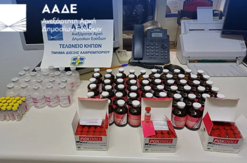  ΑΑΔΕ: Αυτοκίνητο από την Τουρκία έκρυβε 8.000 απαγορευμένα εμβόλια για την ευλογιά