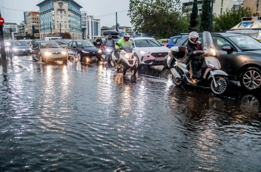  “Πνίγηκε” η Αθήνα με 40 χιλιοστά βροχής-Ποτάμια οι δρόμοι – Η ανάλυση Κολυδά