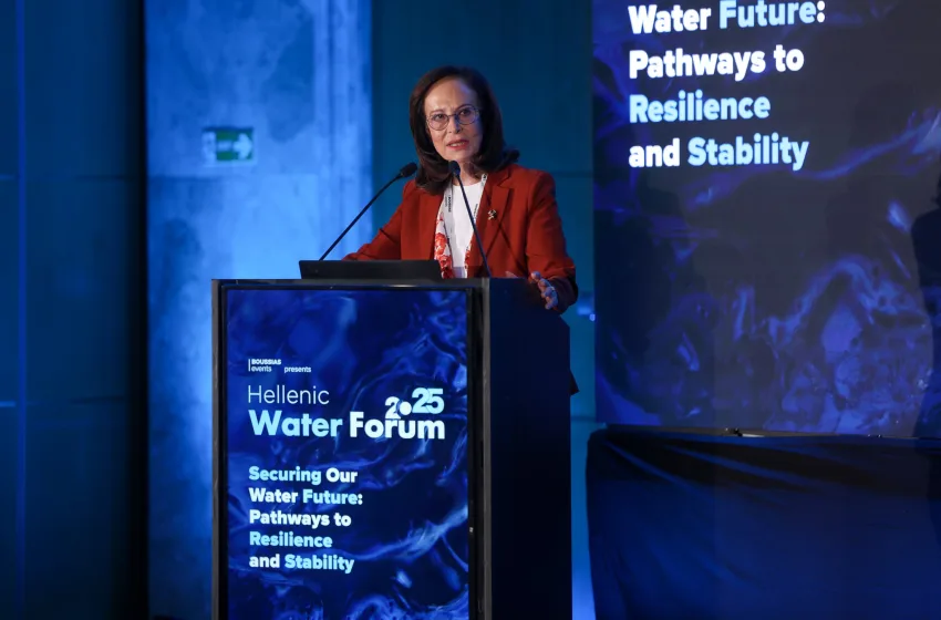  Διαμαντοπούλου: Είναι μεγάλη η ανάγκη για νέο εθνικό σχέδιο υδατικής ανθεκτικότητας