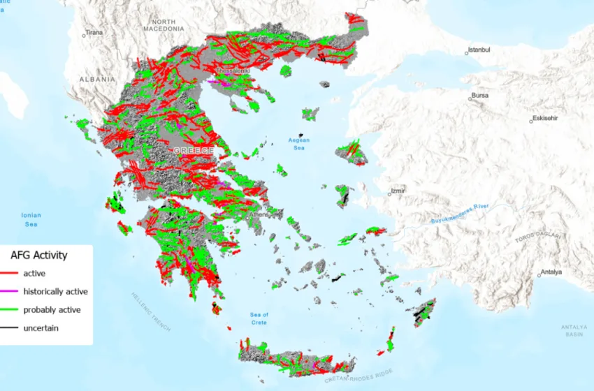 ellada seismikos xartis