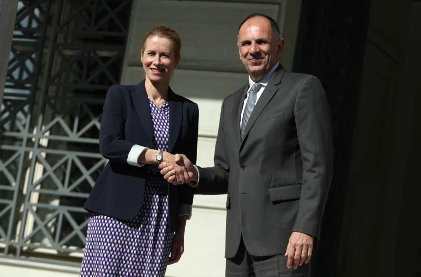  Για Ουκρανία και Μεσανατολικό συζήτησαν Γεραπετρίτης- Κάλας