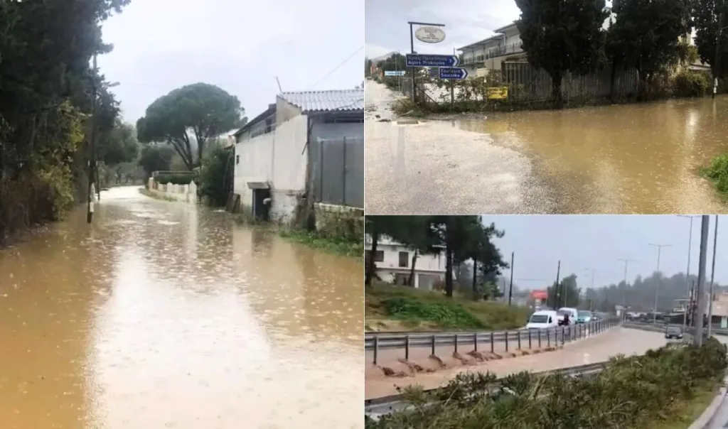 kerkyra kakokairia vroxes fouskosan potamia
