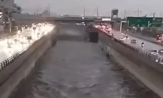  Κακοκαιρία “Adel”: Φούσκωσε ο Κηφισός